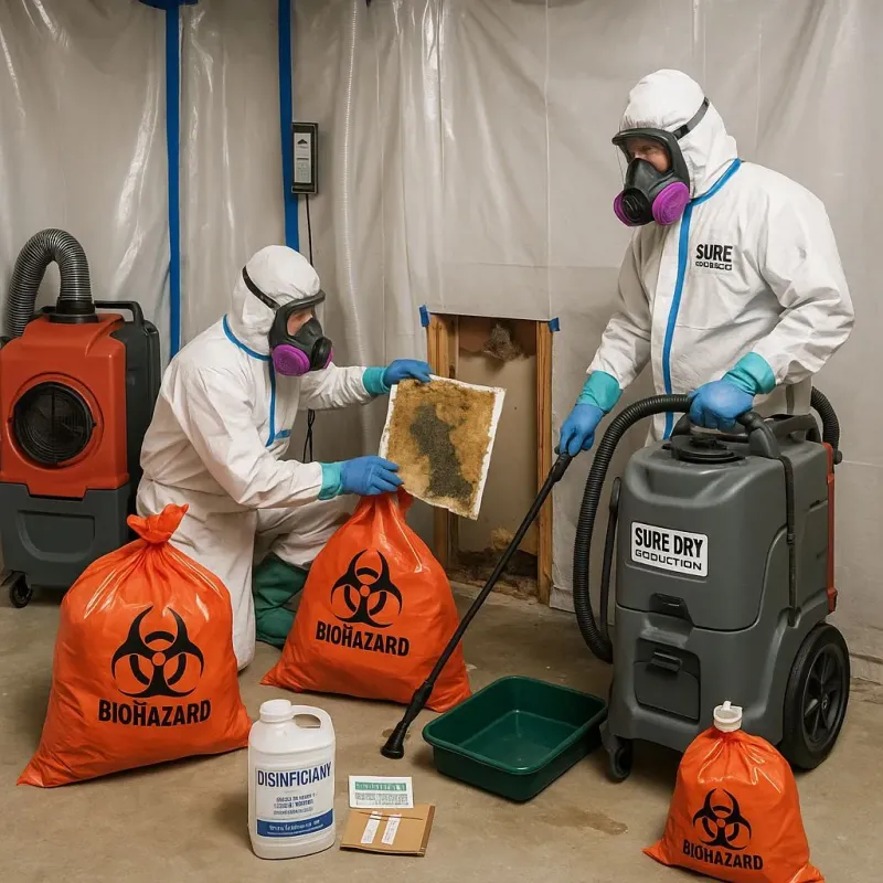 Contaminated Water Handling Protocols process in Asherton, TX