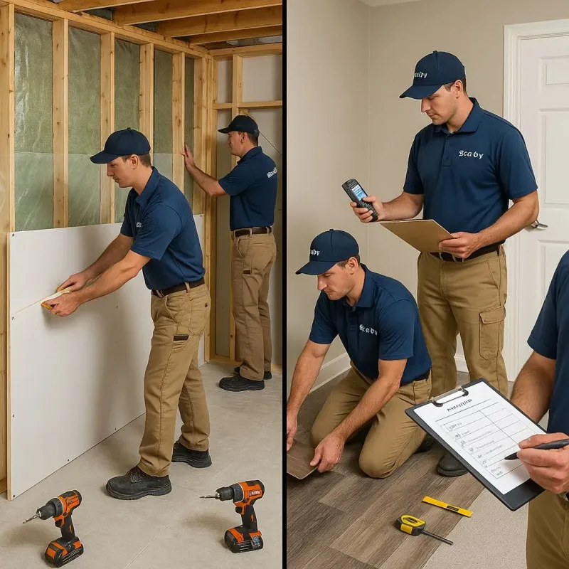 Repairs and Reconstruction process in Asherton, TX