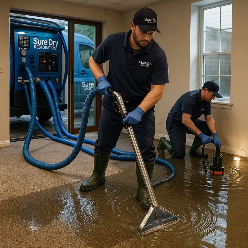 Water Extraction and Removal process in Asherton, TX